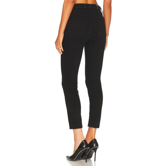 Citizens of Humanity Jolene High Rise Vintage Slim Plush Black - Picture 3 of 11